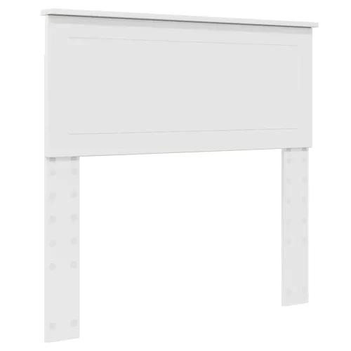  Fejtámla fejtámlával Fényes Fehér 90 cm Faanyag