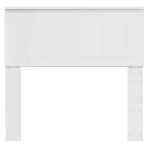  Fejtámla fejtámlával Fényes Fehér 90 cm Faanyag