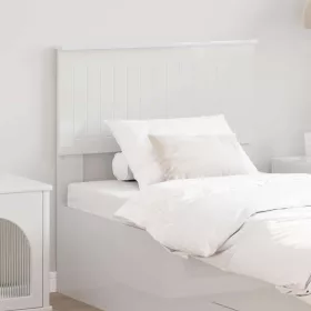  Fejtámla fejtámlával Fényes Fehér 80 cm Faanyag