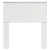  Fejtámla fejtámlával Fényes Fehér 80 cm Faanyag