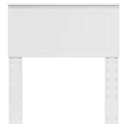  Fejtámla fejtámlával Fényes Fehér 80 cm Faanyag