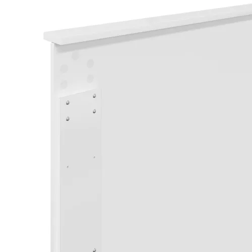  Fejtámla fejtámlával Fényes Fehér 80 cm Faanyag