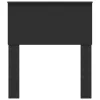  Fejtámla fejtámlával Fekete tölgy 75 cm Faanyag