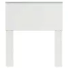  Fejtámla fejtámlával Fényes Fehér 75 cm Faanyag