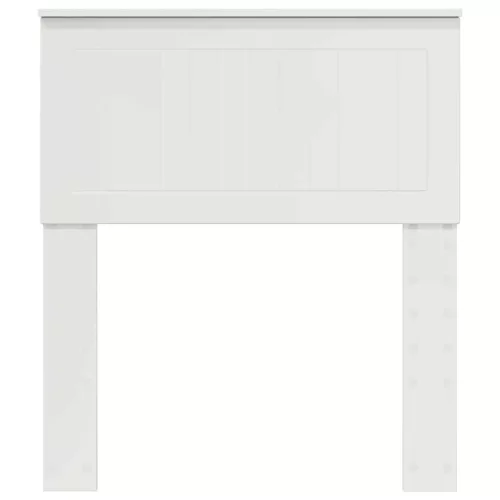  Fejtámla fejtámlával Fényes Fehér 75 cm Faanyag