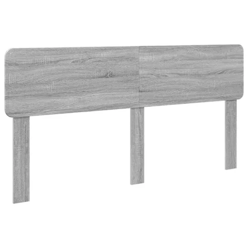  Fejtámla fejtámlával Szürke Sonoma 180 cm Faanyag