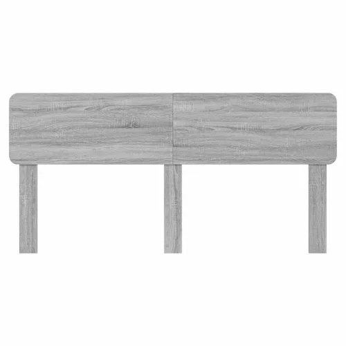  Fejtámla fejtámlával Szürke Sonoma 180 cm Faanyag