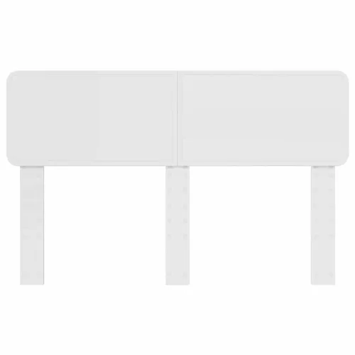  Fejtámla fejtámlával Fényes Fehér 140 cm Faanyag