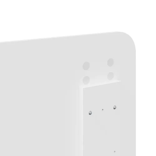  Fejtámla fejtámlával Fényes Fehér 140 cm Faanyag