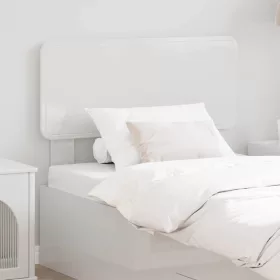  Fejtámla fejtámlával Fényes Fehér 100 cm Faanyag