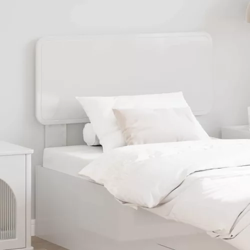  Fejtámla fejtámlával Fényes Fehér 80 cm Faanyag