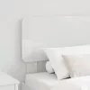  Fejtámla fejtámlával Fényes Fehér 80 cm Faanyag