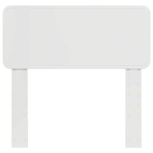  Fejtámla fejtámlával Fényes Fehér 80 cm Faanyag