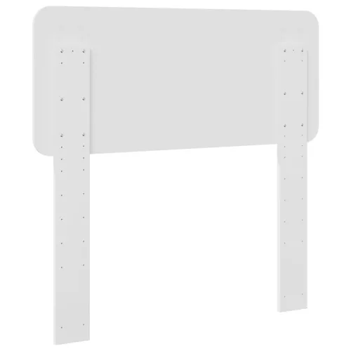  Fejtámla fejtámlával Fényes Fehér 80 cm Faanyag