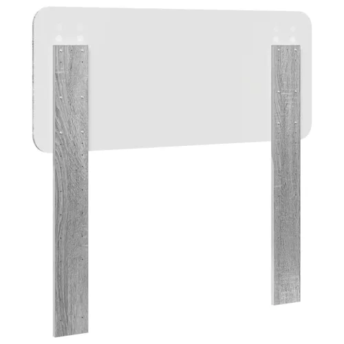  Fejtámla fejtámlával Szürke Sonoma 80 cm Faanyag