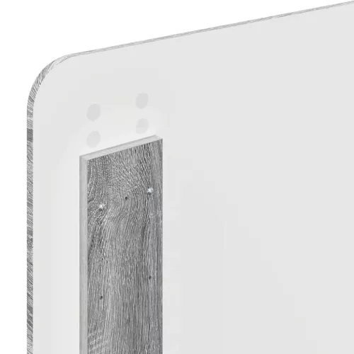  Fejtámla fejtámlával Szürke Sonoma 80 cm Faanyag