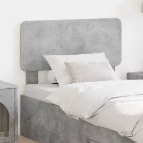  Fejtámla fejtámlával Beton Szürke 75 cm Faanyag