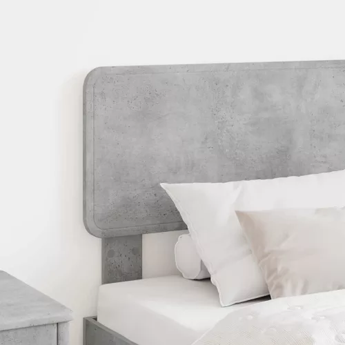  Fejtámla fejtámlával Beton Szürke 75 cm Faanyag