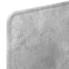  Fejtámla fejtámlával Beton Szürke 75 cm Faanyag