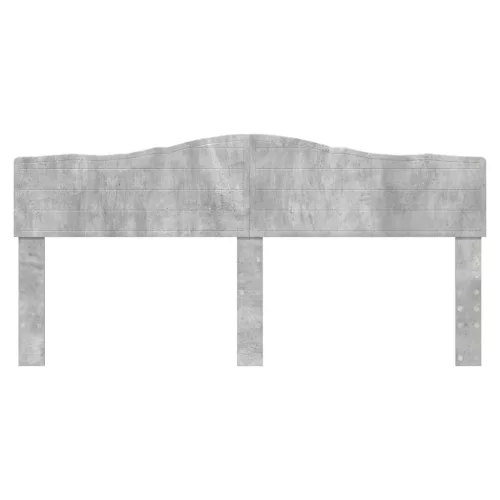  Fejtámla fejtámlával Beton Szürke 200 cm Faanyag
