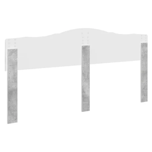  Fejtámla fejtámlával Beton Szürke 180 cm Faanyag