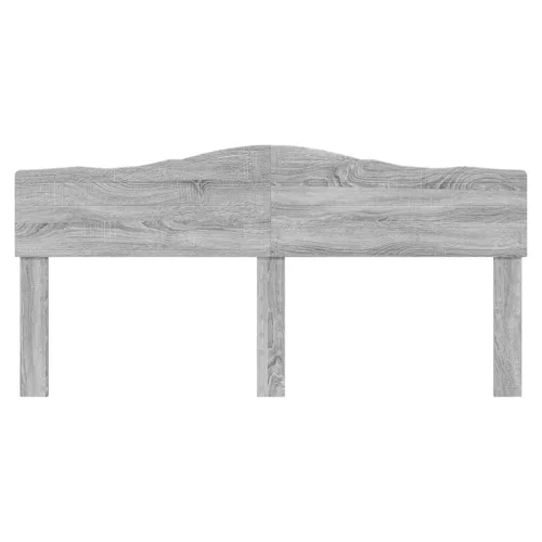  Fejtámla fejtámlával Szürke Sonoma 180 cm Faanyag