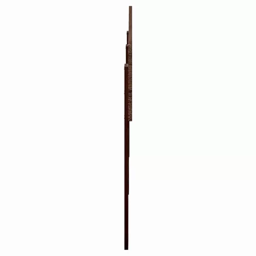  Fejtámla fejtámlával Barna Tölgy 180 cm Faanyag