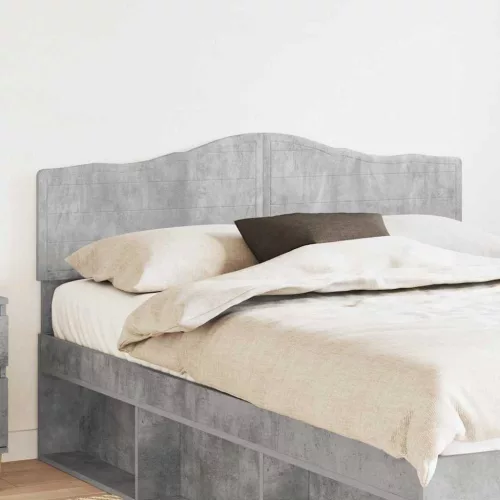  Fejtámla fejtámlával Beton Szürke 160 cm Faanyag