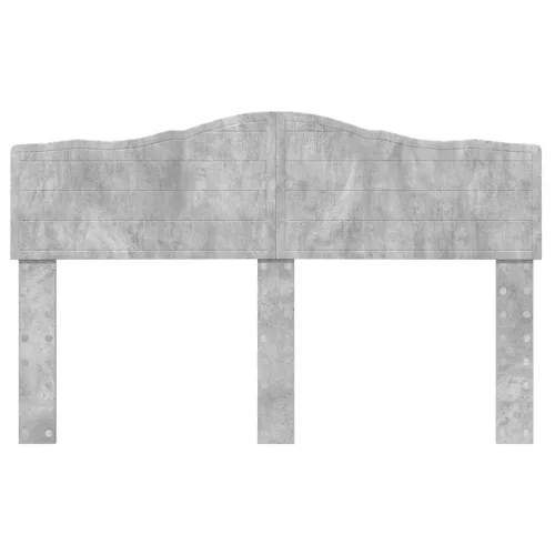  Fejtámla fejtámlával Beton Szürke 160 cm Faanyag