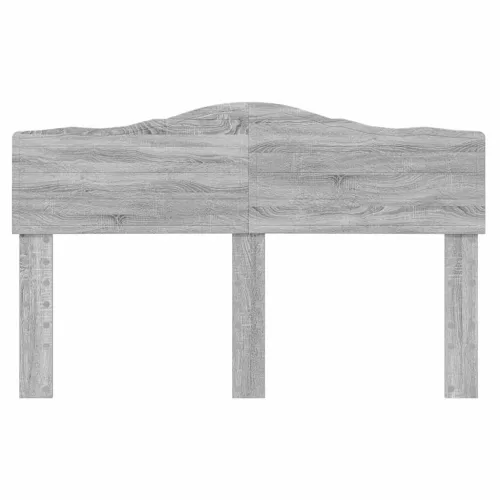  Fejtámla fejtámlával Szürke Sonoma 160 cm Faanyag