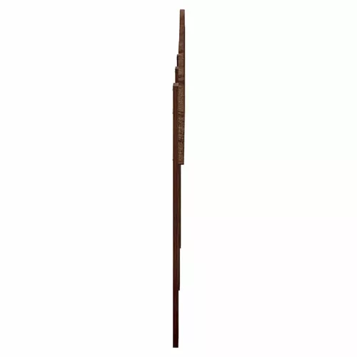  Fejtámla fejtámlával Barna Tölgy 160 cm Faanyag