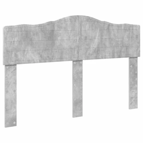  Fejtámla fejtámlával Beton Szürke 150 cm Faanyag