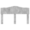  Fejtámla fejtámlával Beton Szürke 150 cm Faanyag