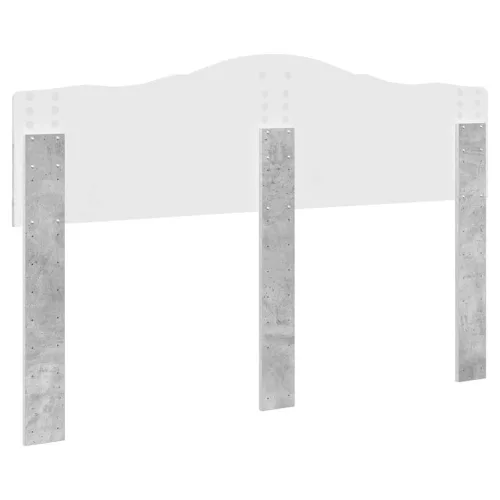  Fejtámla fejtámlával Beton Szürke 150 cm Faanyag