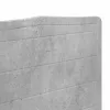  Fejtámla fejtámlával Beton Szürke 150 cm Faanyag