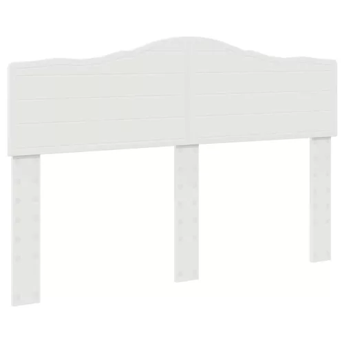  Fejtámla fejtámlával Fényes Fehér 150 cm Faanyag