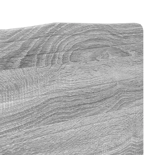  Fejtámla fejtámlával Szürke Sonoma 150 cm Faanyag