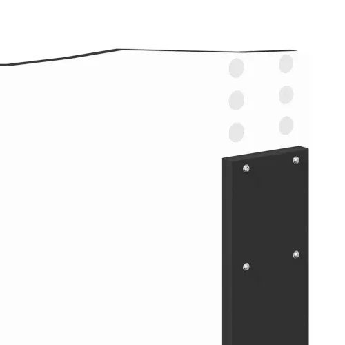  Fejtámla fejtámlával Fekete tölgy 140 cm Faanyag