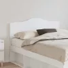  Fejtámla fejtámlával Fehér 135 cm Faanyag