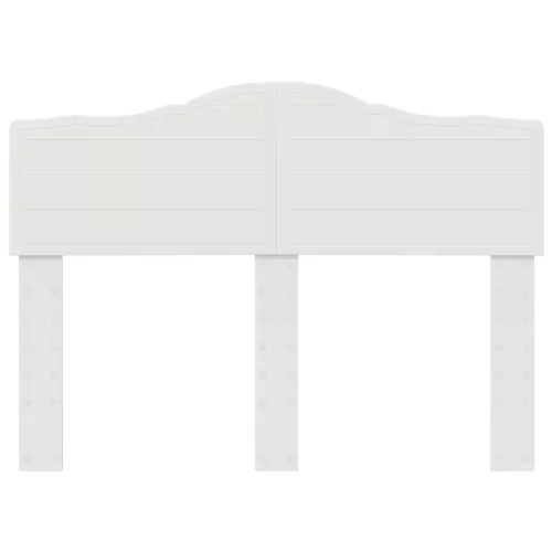  Fejtámla fejtámlával Fehér 135 cm Faanyag