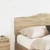  Fejtámla fejtámlával Sonoma tölgy 135 cm Faanyag