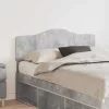 Fejtámla fejtámlával Beton Szürke 135 cm Faanyag