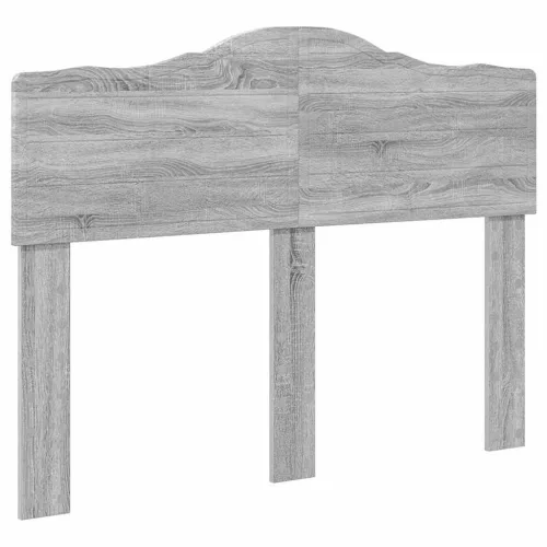  Fejtámla fejtámlával Szürke Sonoma 135 cm Faanyag