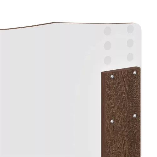  Fejtámla fejtámlával Barna Tölgy 135 cm Faanyag