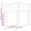  Fejtámla fejtámlával Barna Tölgy 135 cm Faanyag