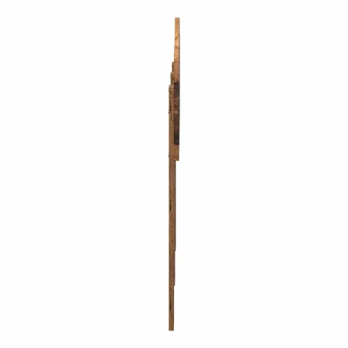  Fejtámla fejtámlával Öreg fa 135 cm Faanyag