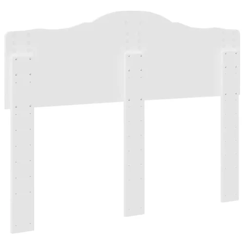  Fejtámla fejtámlával Fehér 120 cm Faanyag