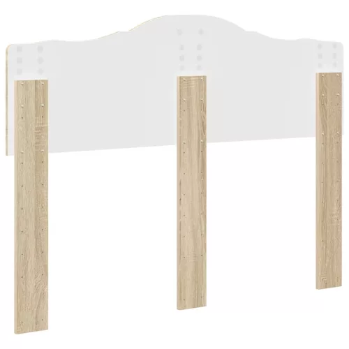  Fejtámla fejtámlával Sonoma tölgy 120 cm Faanyag