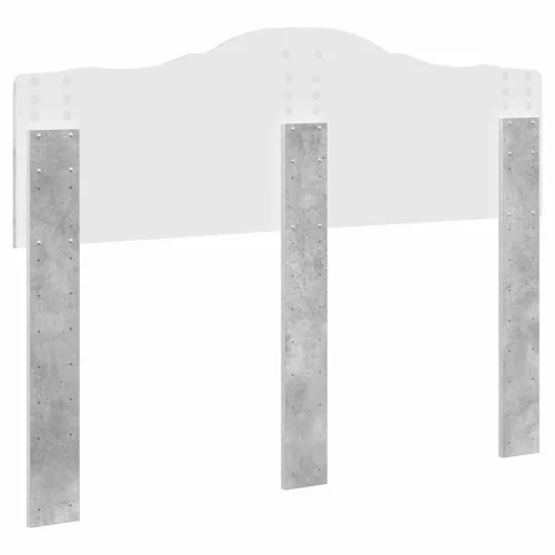  Fejtámla fejtámlával Beton Szürke 120 cm Faanyag