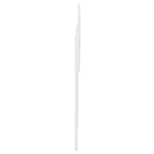  Fejtámla fejtámlával Fényes Fehér 120 cm Faanyag